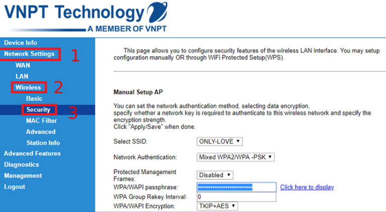 Cách Đổi Mật Khẩu Wifi VNPT