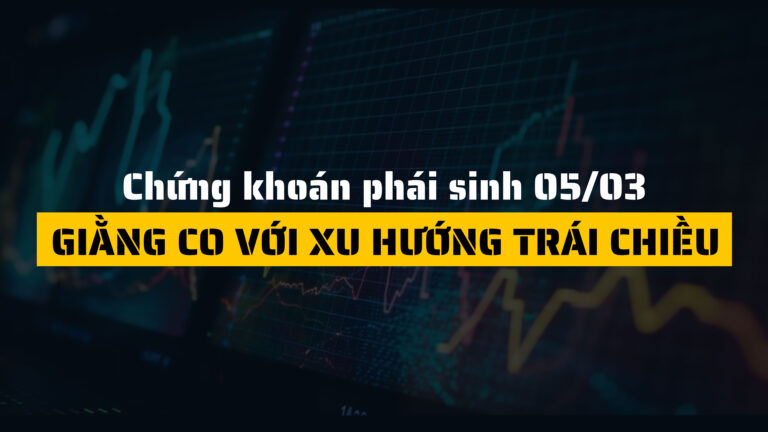 Chứng khoán phái sinh ngày 05/03/2025: VN30F2503 giảm -0.13%