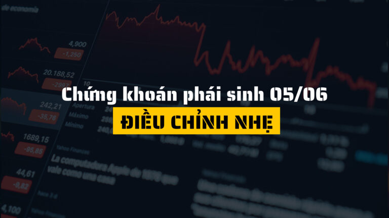 Chứng khoán phái sinh ngày 05/06/2025: Điều chỉnh nhẹ