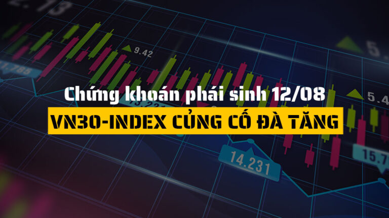 Chứng khoán phái sinh hôm nay (ngày 12/08): VN30F2509 Dẫn Sóng, VN30-Index Củng Cố Đà Tăng