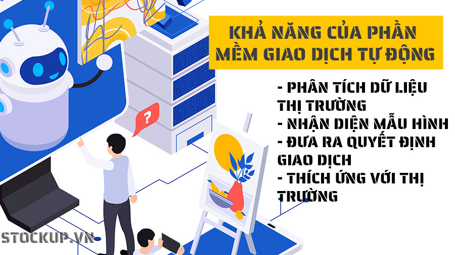 Khả năng của phầm mềm giao dịch tự động AI