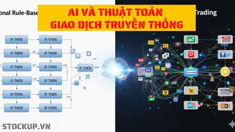 AI và thuật toán giao dịch truyền thống: Sự khác biệt