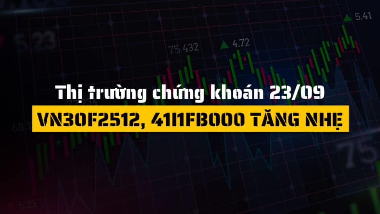 Thị trường chứng khoán hôm nay 23/09: VN-Index Hồi Phục Cuối Phiên, Thanh Khoản Suy Giảm