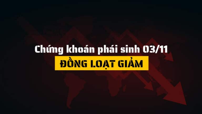 Chứng khoán phái sinh hôm nay 03/11: Đồng loạt giảm, VN30-Index mất mốc 1,860