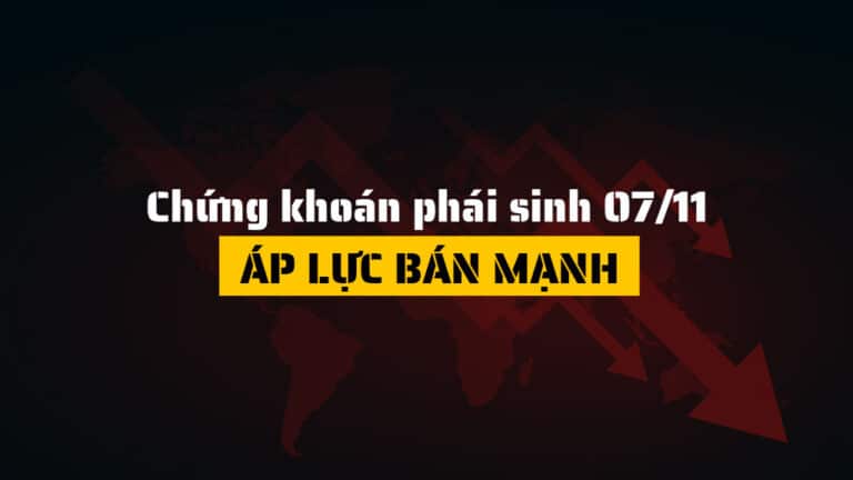 Chứng khoán phái sinh hôm nay 07/11: Áp lực bán mạnh kéo chỉ số về gần 1.820 điểm