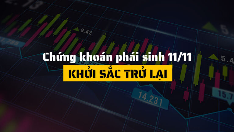 Chứng khoán phái sinh hôm nay 11/11: VN30-Index tăng gần 1%, HĐTL phục hồi nhẹ sau chuỗi giảm