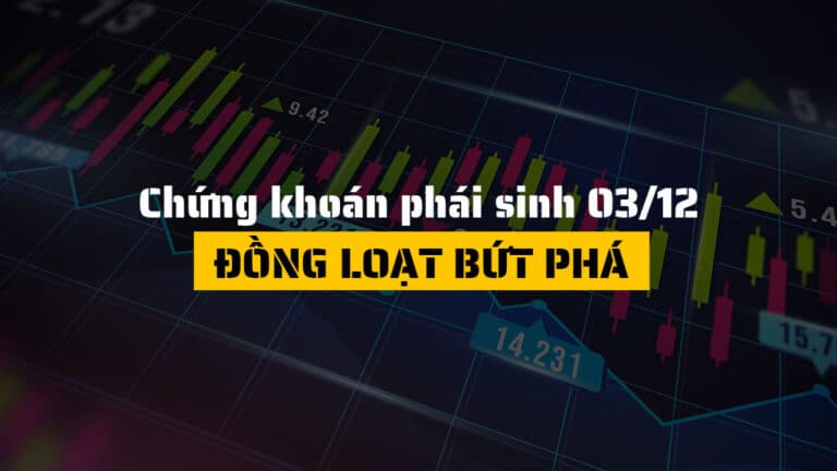 Chứng khoán phái sinh hôm nay 03/12: Bứt Tốc Mạnh Theo Đà Tăng Cơ Sở