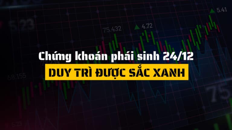 Chứng khoán phái sinh hôm nay 24/12: Dòng tiền thận trọng, thị trường giữ nhịp tăng quanh mốc 2.020 điểm