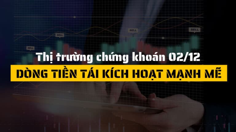 Thị trường chứng khoán hôm nay 02/12: VN-Index Bật Tăng 15 Điểm, Tài Chính – Công Nghiệp Dẫn Dắt Đà Hồi Phục