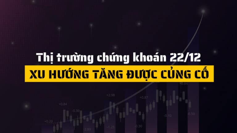 Thị trường chứng khoán hôm nay 22/12: VN-Index Bùng Nổ Gần 47 Điểm, Bất Động Sản Dẫn Sóng Mạnh Mẽ
