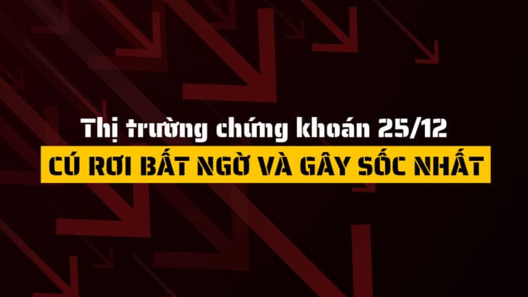 Thị trường chứng khoán hôm nay 25/12: VN-Index “Gãy Mộng” 1,800 Điểm, Áp Lực ATC Nhấn Chìm Chỉ Số