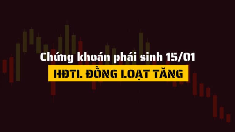 Chứng khoán phái sinh hôm nay 15/01: Phiên đáo hạn áp lực bán gia tăng, thị trường kiểm định vùng hỗ trợ then chốt
