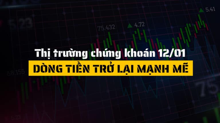 Thị trường chứng khoán hôm nay 12/01: VN-Index Tiếp Đà Tăng, Dòng Tiền Bùng Nổ Nhóm Ngân Hàng – Truyền Thông