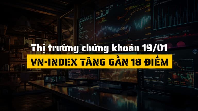 Thị trường chứng khoán hôm nay 19/01: VN-Index bứt phá gần 1.900 điểm, dòng tiền quay lại nhóm dẫn dắt