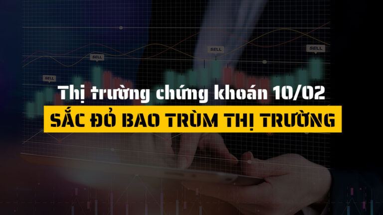 Thị trường chứng khoán hôm nay 10/02: Áp lực bán dâng cao cuối phiên, dầu khí giảm sàn hàng loạt, VIC trở thành trụ đỡ hiếm hoi