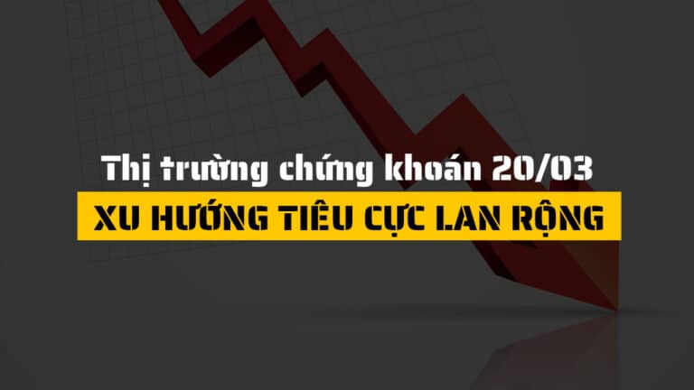Chứng khoán phái sinh hôm nay 20/03: Lao dốc mạnh theo VN30-Index, áp lực bán áp đảo toàn thị trường