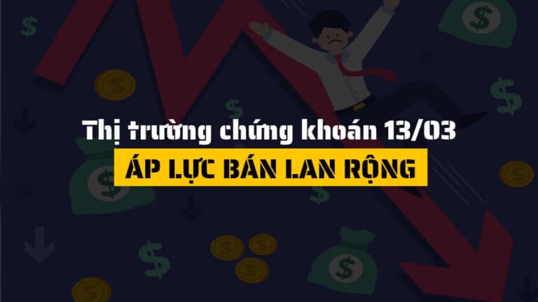 Thị trường chứng khoán hôm nay 13/03: VN-Index giảm phiên thứ hai liên tiếp, nhóm năng lượng lao dốc mạnh