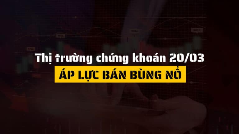 Thị trường chứng khoán hôm nay 20/03: VN-Index Lao Dốc Hơn 51 Điểm, Sắc Đỏ Bao Trùm